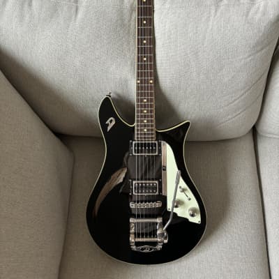 Duesenberg Double Cat Semi-Hollow Guitar 2010s - Black for sale