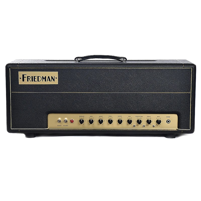 Immagine Friedman BE-100 Brown Eye 2-Channel 100-Watt Guitar Amp Head - 1