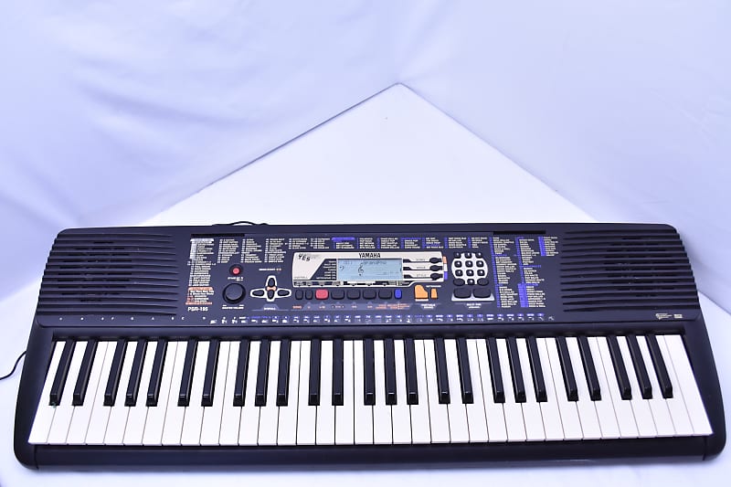 Yamaha PSR195 Keyboard Synthesizer Electronic Piano Keyboard Reverb
