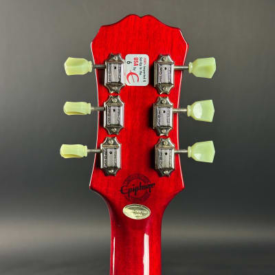 Used Epiphone Les Paul Standard 1960 v3 Heritage Cherry Burst w/case TSU19929 image 16