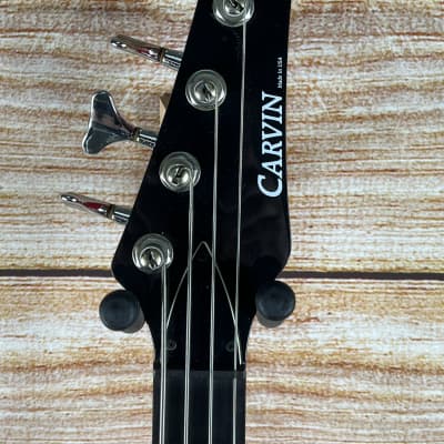 Carvin  4 string bass  2000s Red image 4