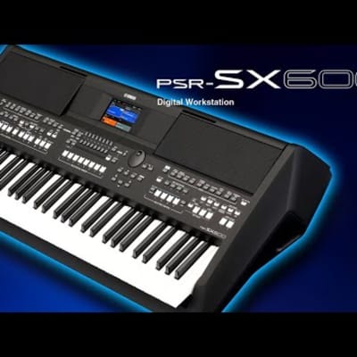 Yamaha PSR SX600 Tastiera Arranger Workstation 61 tasti