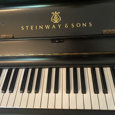 19th century Steinway & Sons upright grand piano 56'' image 4