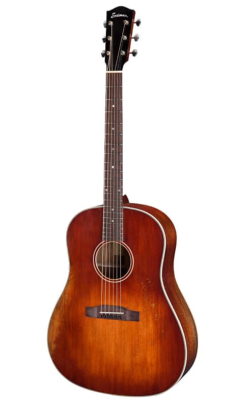 Eastman E10SS/V Slope Shoulder Guitar Antique with hard case image 1