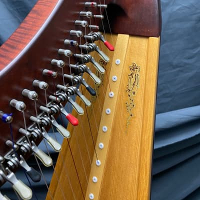 Lyon & Healy Prelude Mahogany 38-String Harp - Local Pickup Takoma Park, MD image 5