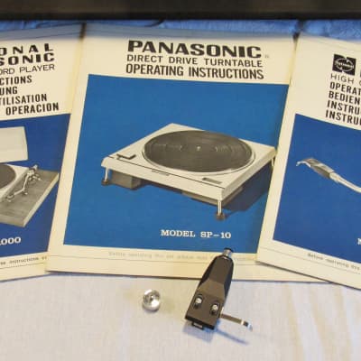 Panasonic (Technics) SP-10 MK I 1969 silver/brown image 2