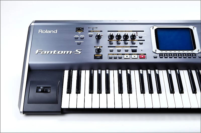 Roland Fantom-S 61-Key Workstation Keyboard 2003 - 2004 - Silver