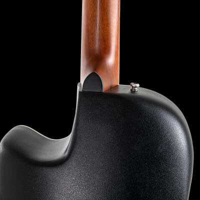 Ovation CEB44X-7C-G Celebrity Elite Mid-Depth Acoustic-Electric Bass Guitar Cognac Burst image 11