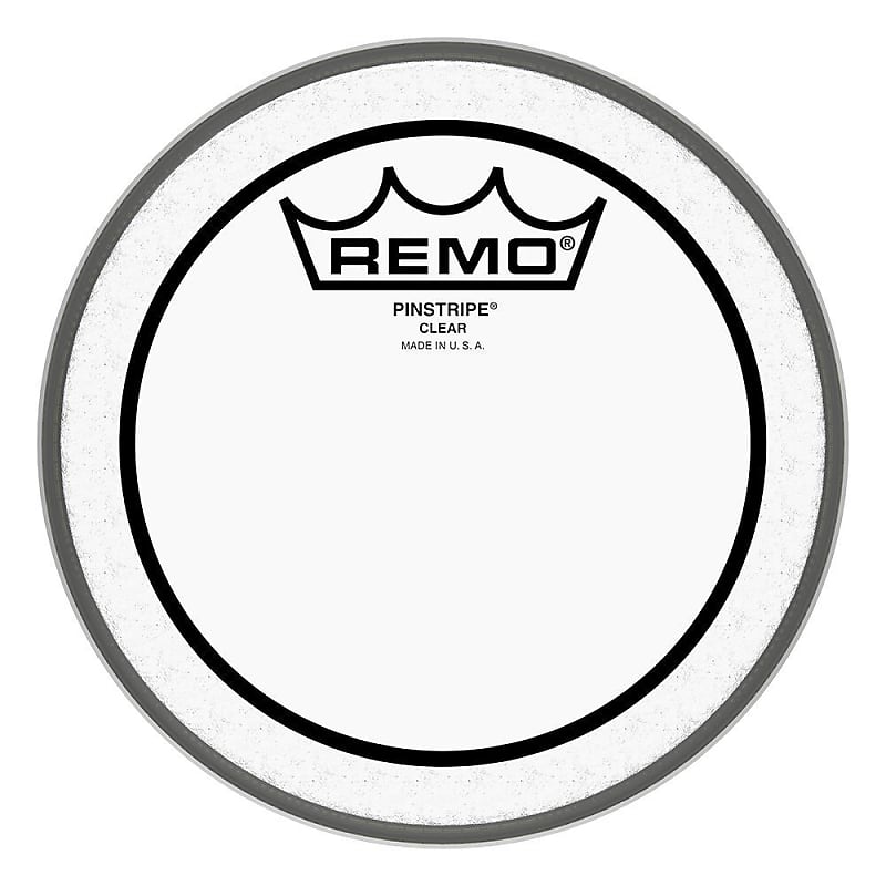 REMO PS030600 Pinstripe Clear Drumhead, 6" image 1