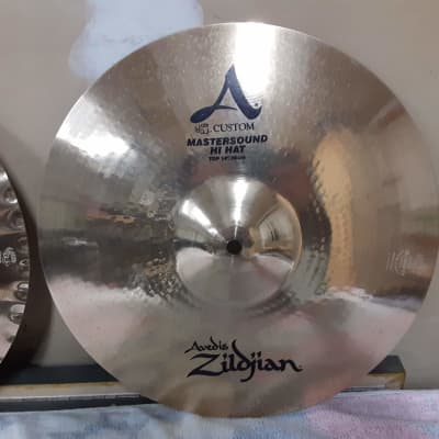 Zildjian 14" A Custom Mastersound Hi-Hat Cymbals (Pair) image 8