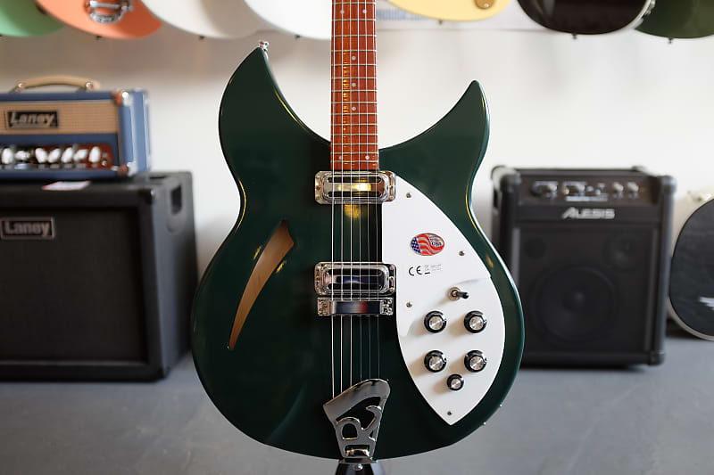 Rickenbacker 330 Green セミアコ セミアコースティック エレキギター
