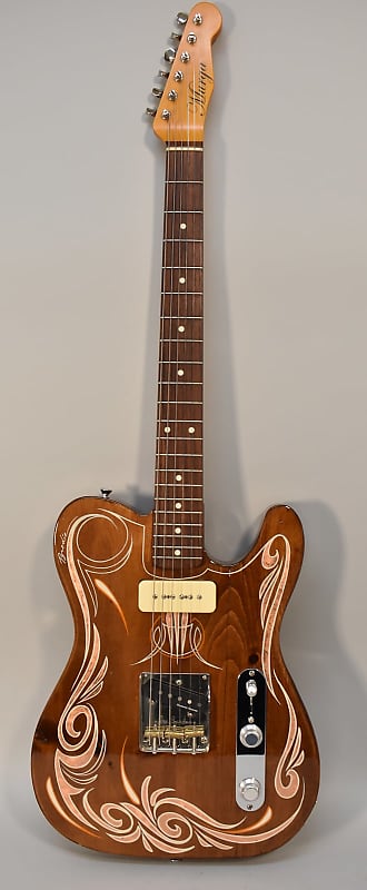 Murga Special T Telecaster Style Electric Guitar Made From 200 Year Old Pine image 1