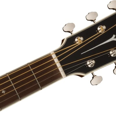 Fender PD-220E Dreadnought Acoustic Guitar. Ovangkol Fingerboard, 3-Color Vintage Sunburst image 6