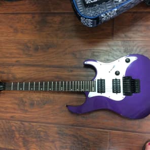 Washburn  MG-42 1993 Metallic Purple Electric Guitar image 5