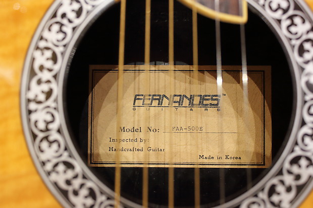 Fernandes FAA-500E | Reverb