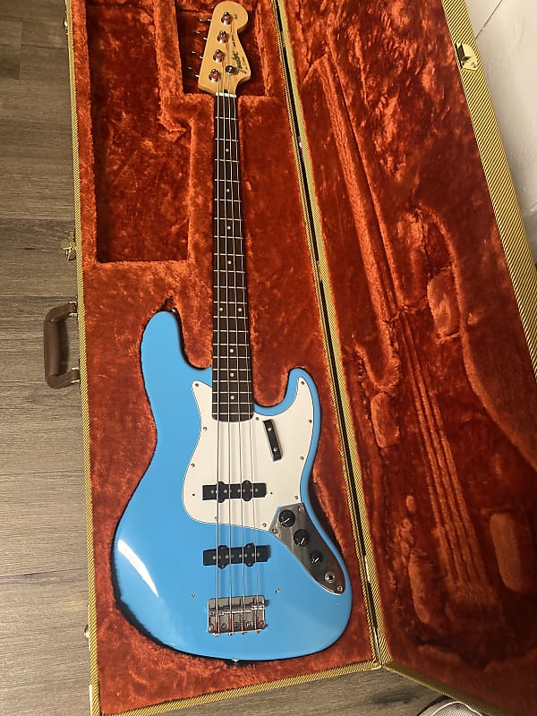 Fender Jazz Bass (Korean made) 90’s2000 Daphne Blue Reverb