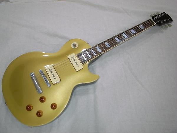 Aria Pro II Les Paul Gold Top P90 R6 1980 Gold Top | Reverb