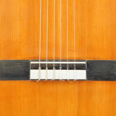 Ricardo Sanchis Nacher ~1950  spruce/mahogany - lightweight classical guitar with surprising sound + check video! image 4