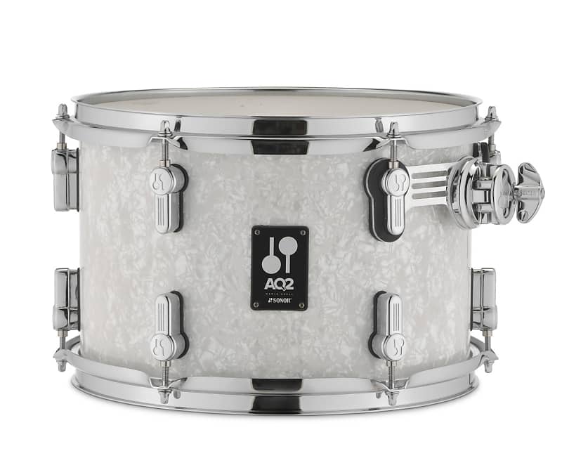 Sonor AQ2 12x8 Maple Tom Drum White Marine Pearl AQ2-1208-TT-WHP