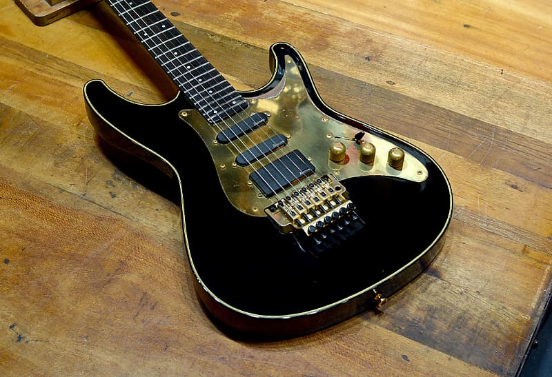 Ibanez Dyuke-1 ID-120 Black 1987'