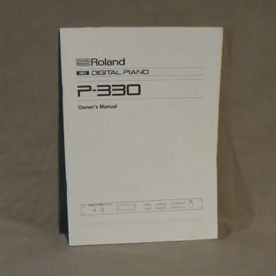 Roland P-330 Owner's Manual [Three Wave Music]