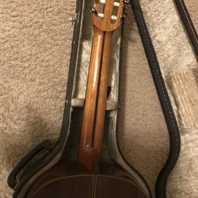 Aria A-50 handcrafted Classical Concert Guitar 1970s in excellent condition with hard case image 15