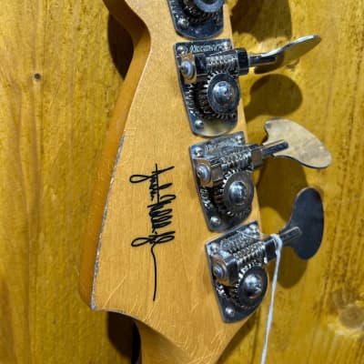 JMJ Road Worn Mustang Bass Black Fender image 8