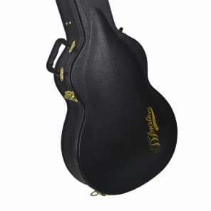 D'Angelico SD-300 Lexington Dreadnought Acoustic Guitar Natural Solid Sapele Hard Case EQ image 3