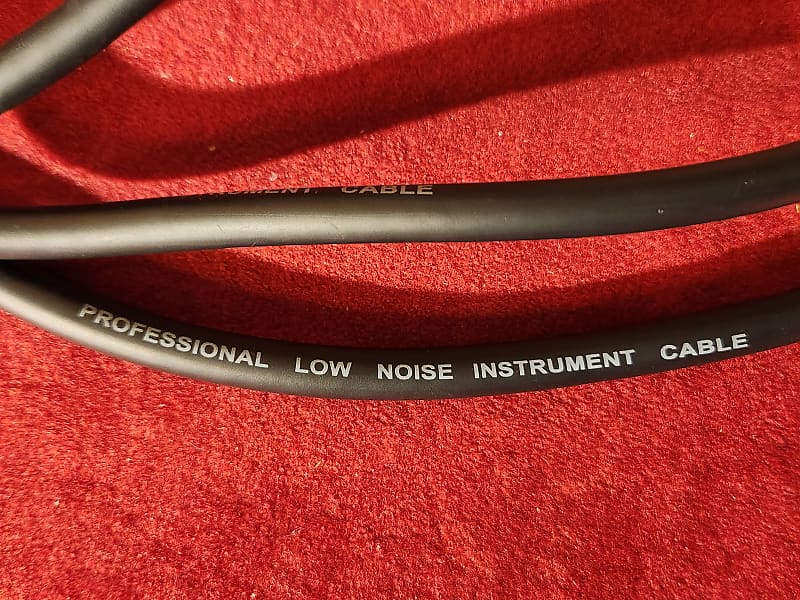 Phil Jones BI-12 12' Low Noise Instrument Cable Pair - One Unopened