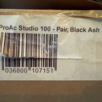 ProAc Studio 100 Black - MINT, BARELY USED - Original S100 Model with All Original Packaging image 20