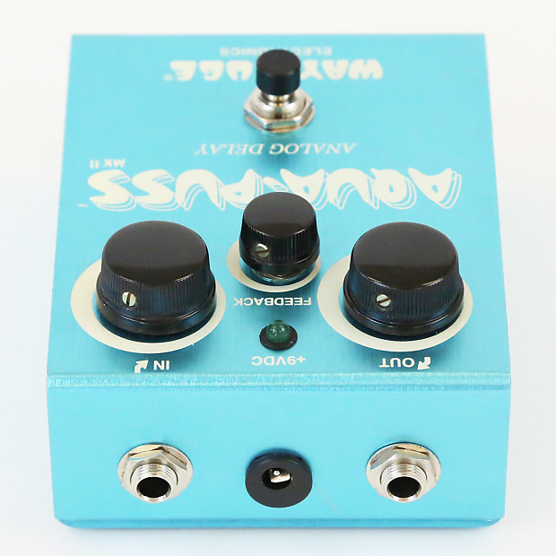 2017 Way Huge Aqua Puss V1 MKII by Tone Geek - Great Upgraded MN3005 Analog  Delay!