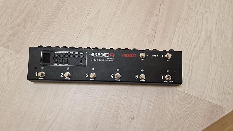 Guitar Pedal Controller Moen GEC9 V2 Guitar Effects Routing System