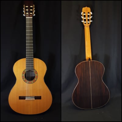 Jose Ramirez Studio 1 C Cedar Top Nylon String Classical Guitar w/ Logo'd Hard Case image 10