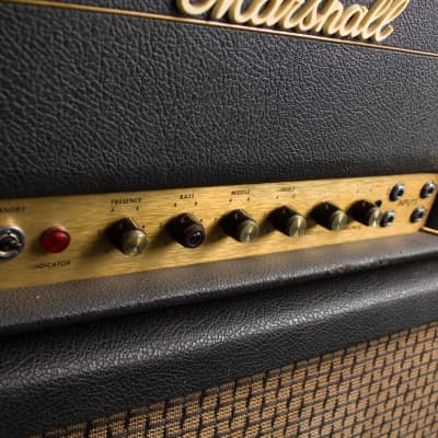 Marshall  JMP Model 1959 Super Lead 100 w/Model 1960 4x12" Extension Cabinet *LOCAL PICKUP ONLY* Tube Amplifier (1971), ser. #SL-A 4659C. image 16