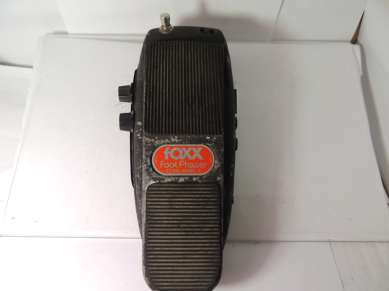 Rare Foxx Foot Phaser Studio Model 7 Reissue | Reverb