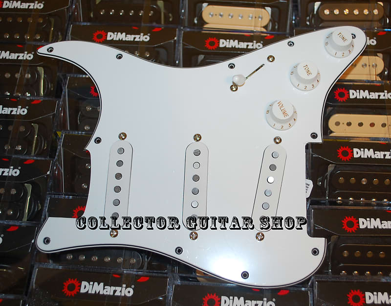 Dimarzio Stratocaster Strat Loaded Pickguard Fg2108wa3 Hs Reverb 0585