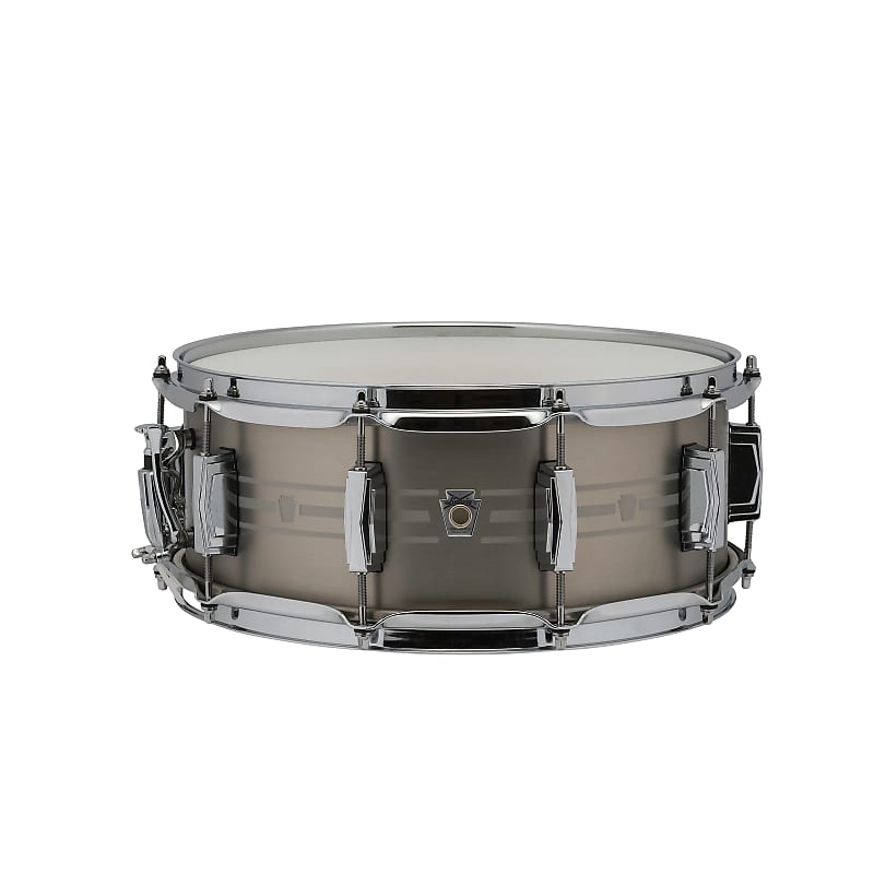 Ludwig LSTLS5514 Heirloom Stainless Steel 5.5x14” Snare with Imperial Lugs image 1