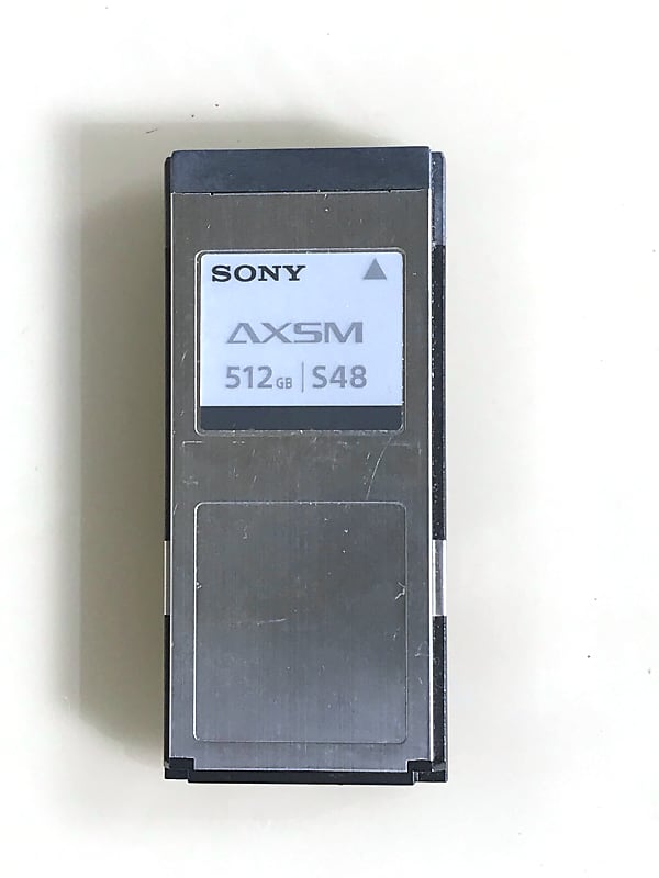 SONY AXSM メモリーカード AXS-A512S48 Sony AXS-A512S48 AXSM A Series Memory Card, For | Reverb