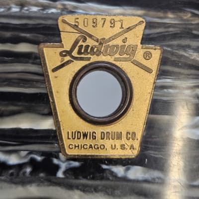Ludwig 1967 Classic Kit Black Oyster Pearl 20/13/16 image 8