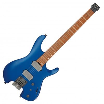 Ibanez   Q52 Lbm Headless Guitar Blue image 3