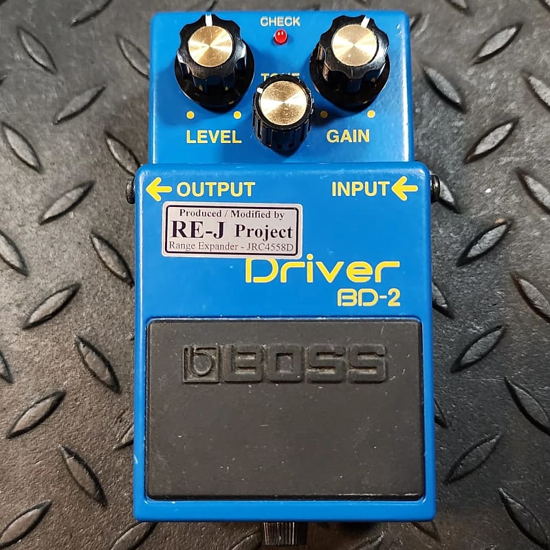 Boss BD-2 Blues Driver w/ Analogman Super Mod Range Expander Boss BD-2 Blues Driver w/ Analogman Super Mod Range Expander