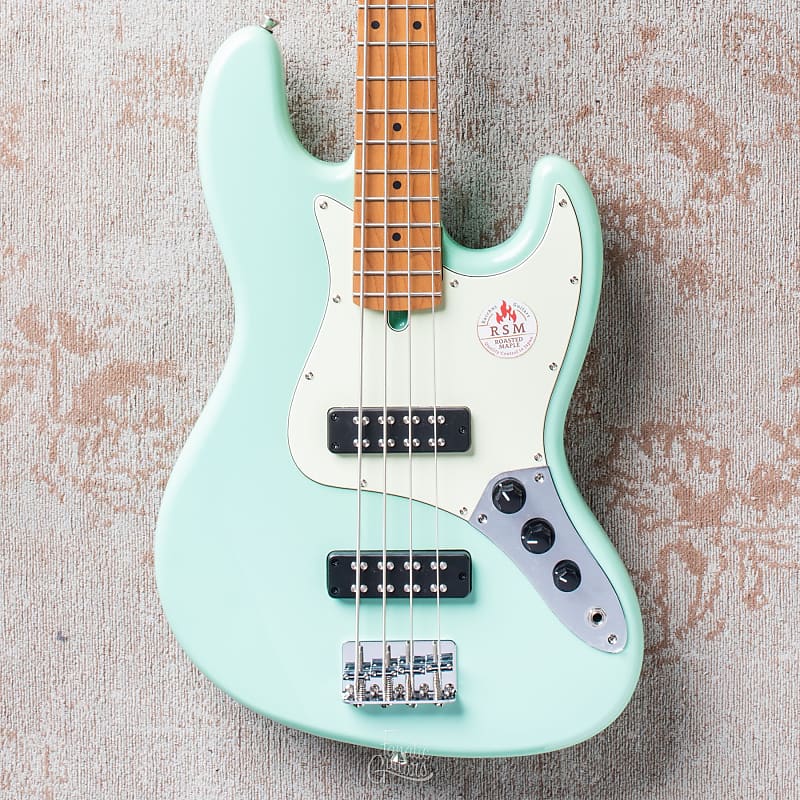 Bacchus universal Series JAZZベース Bacchus Universe Series Jazz Bass H-H Roasted - Sea Foam