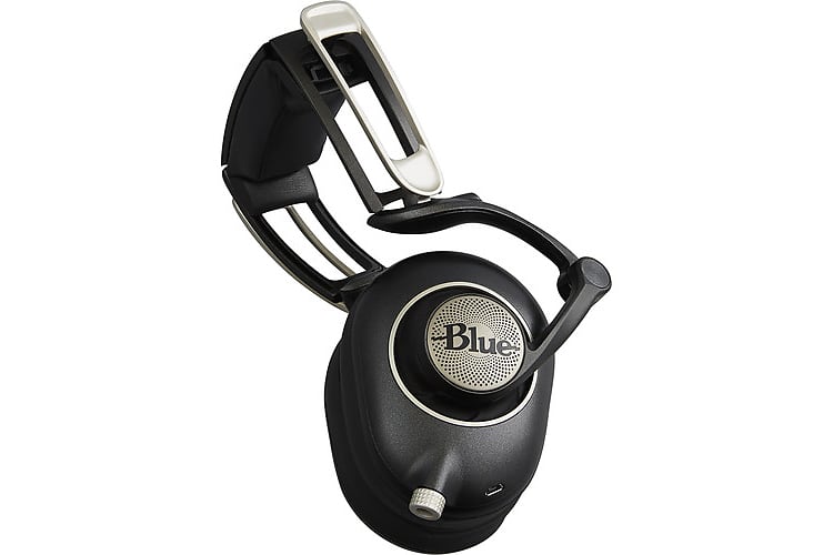 Blue Sadie Over-Ear Closed-Back Headphones - Brand New image 1