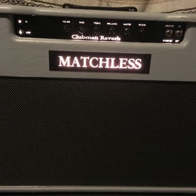 Matchless Clubman Reverb 212 Combo Grey Handwired 35w Tube Amp image 1