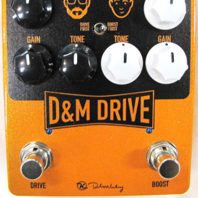 Used Keeley D & M Drive Boost and Overdrive Guitar Pedal D&M image 1