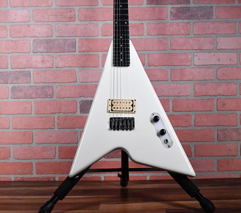 Kramer XKG10 Wedge USA 1980 Arctic White w/OHSC Reverb