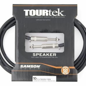 Samson TSQ10 Tourtek 10' 14/" to 1/4" Speaker Cable