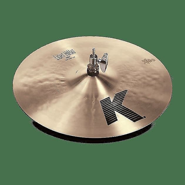 Zildjian K0813 14" K Zildjian Light Hi-Hat (Top) Cymbal image 1