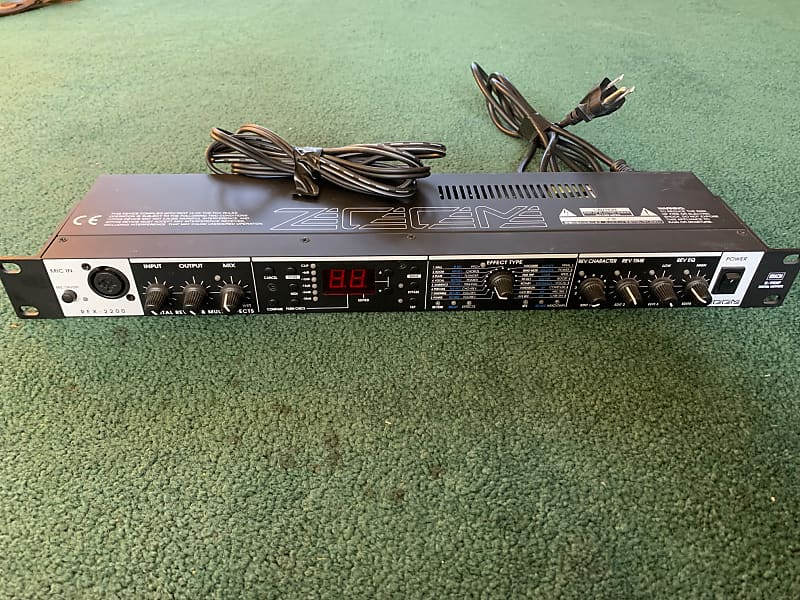 Zoom RFX-2200 rack mount digital reverb and multi-effect
