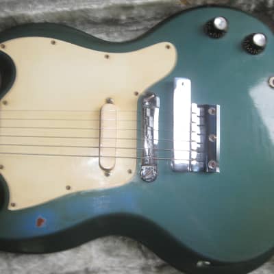 1966 Gibson Melody Maker SG -- Pelham Blue image 2